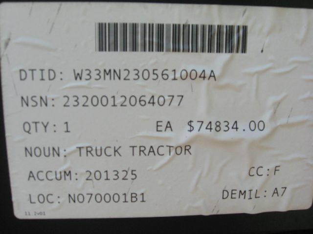 2009 AM General M931A1 Unknown