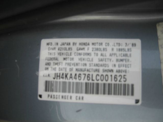 1990 Acura Legend 3.2 Sedan 4dr