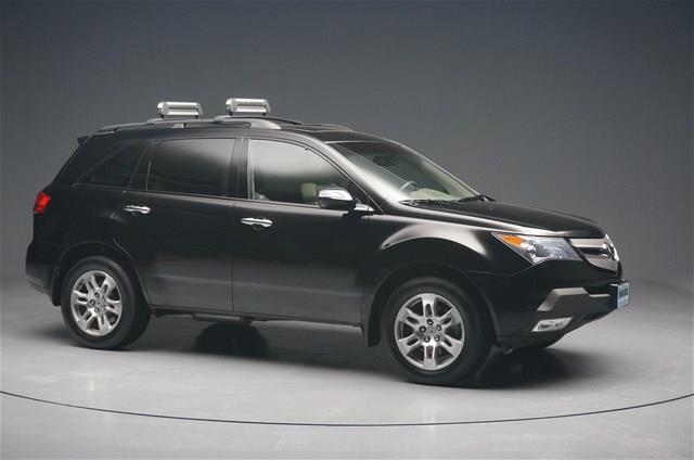 2008 Acura MDX SLT2 White Dia Leather Sunroof Navi DVD Qds C2