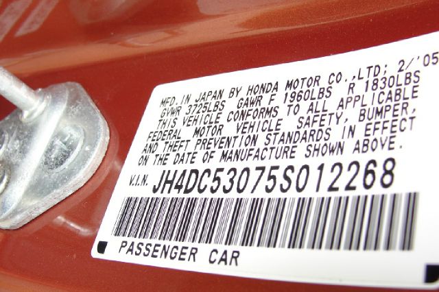 2005 Acura RSX SE SXT