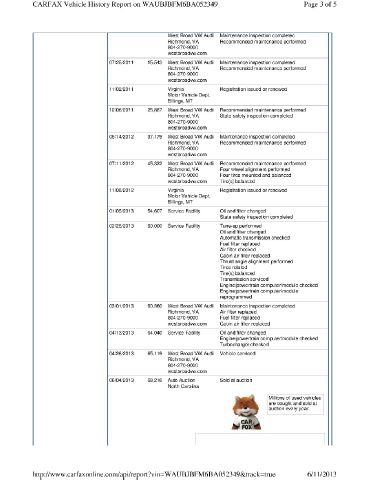 2011 Audi A3 4dr X V6 Manual 2WD