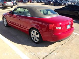 2003 Audi A4 Touring Pkg W/navigation System