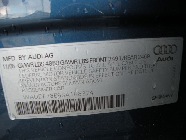 2006 Audi A4 Deville Base
