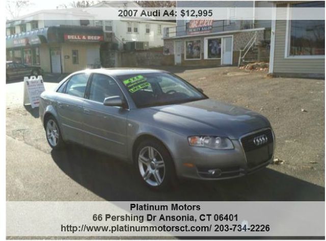 2007 Audi A4 2WD Coupe