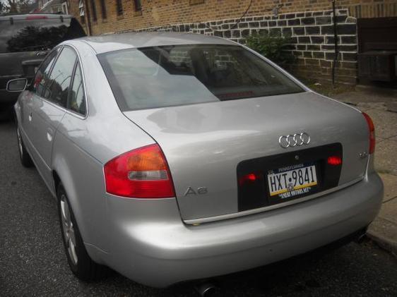 2003 Audi A6 Supercrew-short-xlt-4wd-6 CD-1 Owner