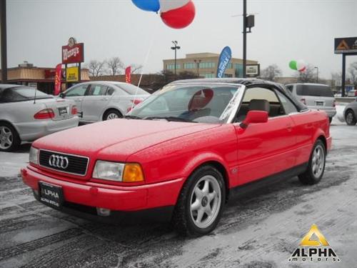 1997 Audi Cabriolet S Monte Carlo Rally Edition