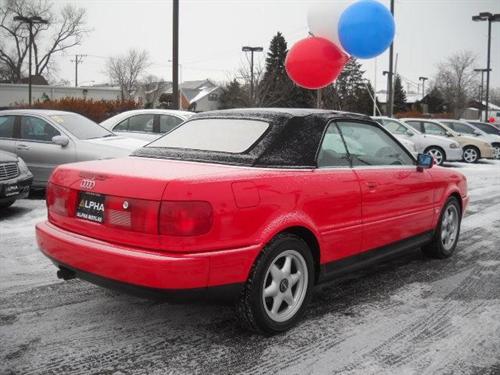 1997 Audi Cabriolet S Monte Carlo Rally Edition