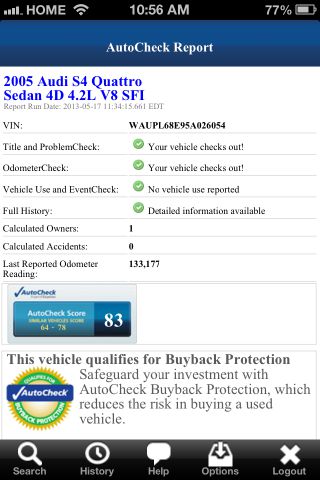 2005 Audi S4 RTS 4WD