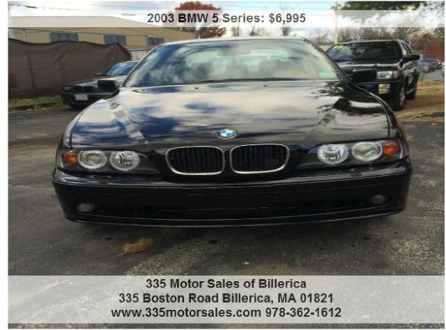 2003 BMW 5 series I6 Turbo