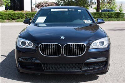 2013 BMW 7 series 4dr 2.9L Twin Turbo AWD W/3rd Row