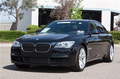2013 BMW 7 series 4dr 2.9L Twin Turbo AWD W/3rd Row