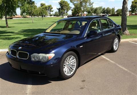 2005 BMW 7 series XLT 4x4 W/leather