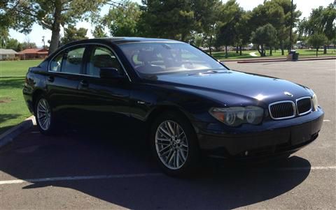 2005 BMW 7 series XLT 4x4 W/leather