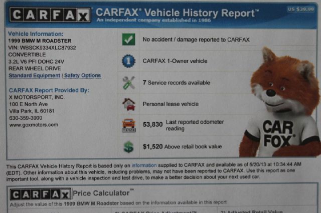 1999 BMW M Roadster Quattro 4.2 Sport