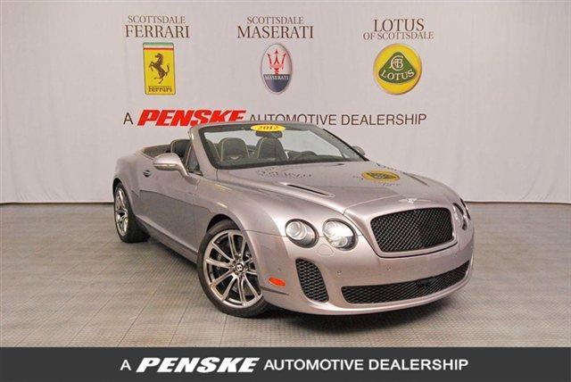 2012 Bentley Continental Supersports Awdluxury W/3rd ROW