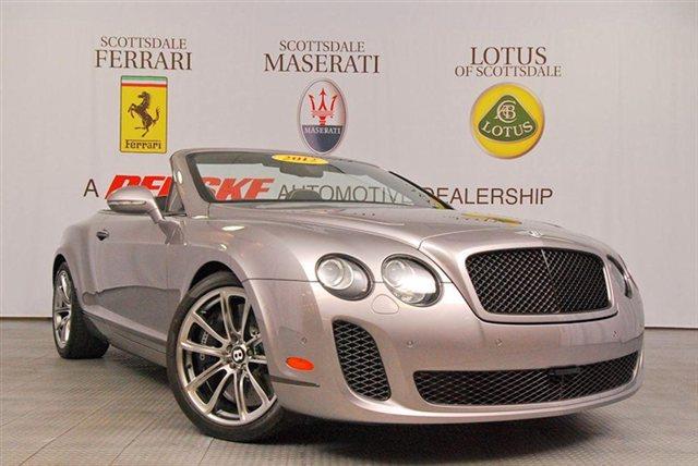 2012 Bentley Continental Supersports Awdluxury W/3rd ROW