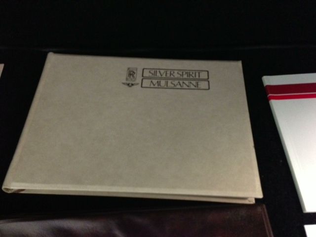 1987 Bentley Mulsanne Unknown