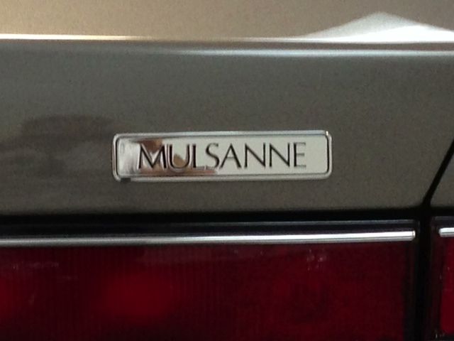 1987 Bentley Mulsanne Unknown