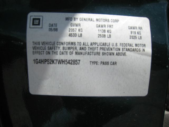 1998 Buick LeSabre 14 Box MPR