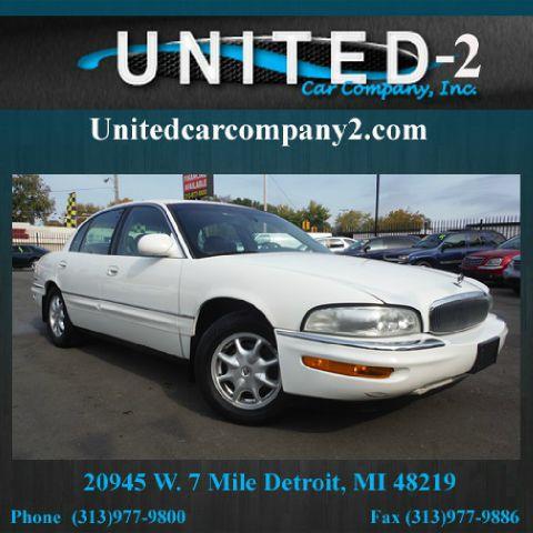 2001 Buick Park Avenue GL Manual W/siab