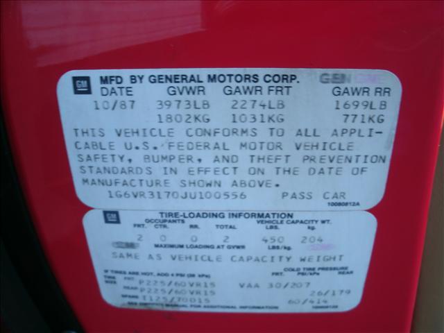 1988 Cadillac Allante CRX