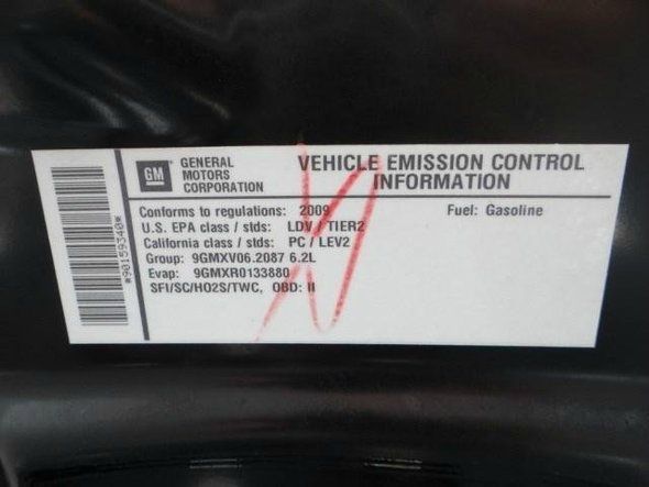 2009 Cadillac CTS-V CE Van