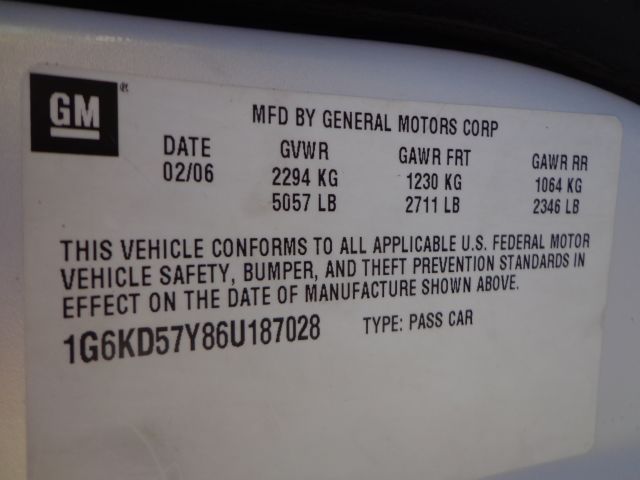 2006 Cadillac DTS 3.5tl W/tech Pkg