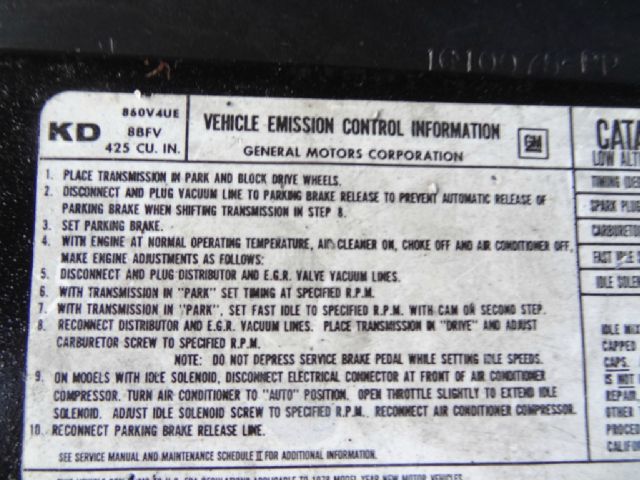 1977 Cadillac Deville 4WD W/sunroof