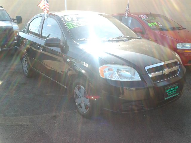 2007 Chevrolet Aveo Blk Ext With Silver Trin