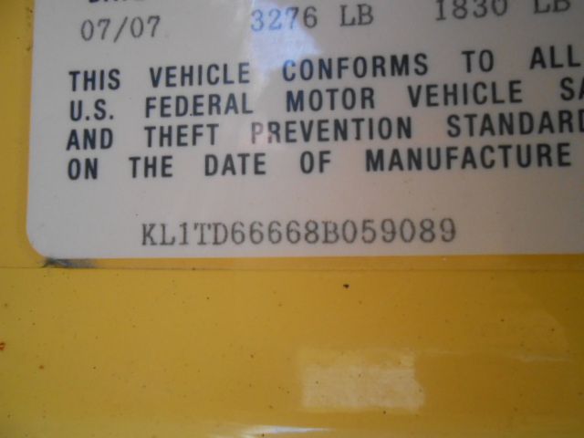 2008 Chevrolet Aveo5 Touring W/nav.sys