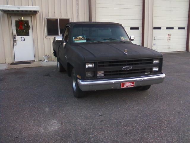 1986 Chevrolet C10 Police PREP PKG