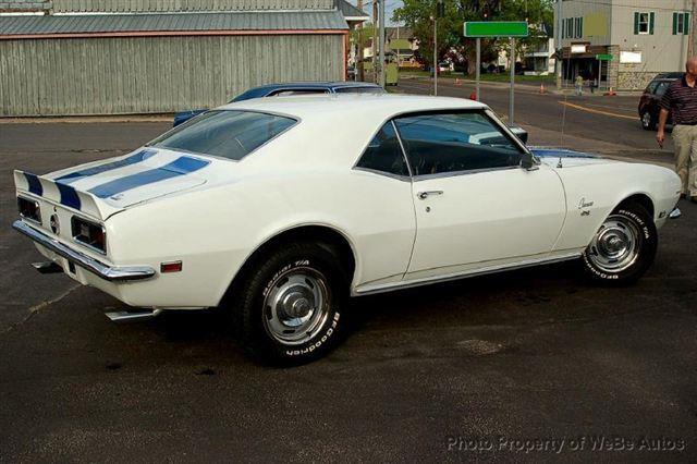 1968 Chevrolet Camaro Reg Cab 133 WB 2WD