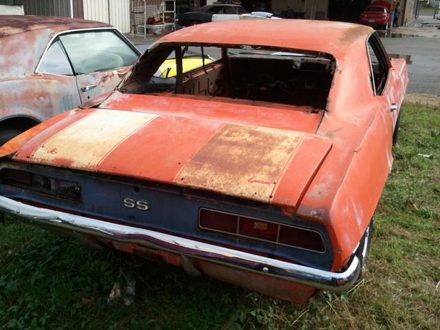 1969 Chevrolet Camaro 4dr Sdn Auto (natl) Hatchback
