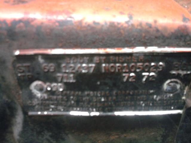 1969 Chevrolet Camaro 4dr Sdn Auto (natl) Hatchback