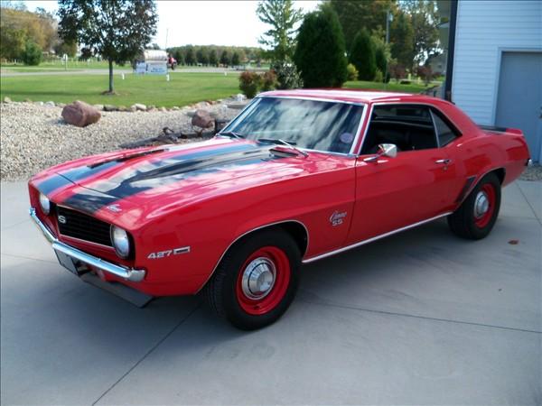 1969 Chevrolet Camaro 4dr Sdn Auto (natl) Hatchback