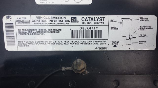 2001 Chevrolet Camaro 1.8T Quattro