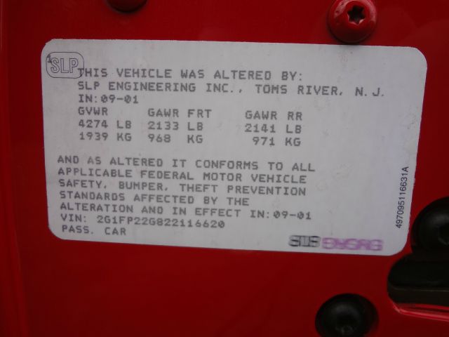 2002 Chevrolet Camaro 4d,ac,pw,sunroof,leather