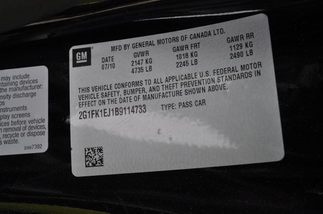 2011 Chevrolet Camaro V6 4WD Limited W/3rd Row 4x4 SUV