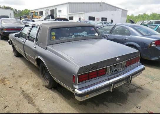 1990 Chevrolet Caprice Classic (4x2) SLE Cloth