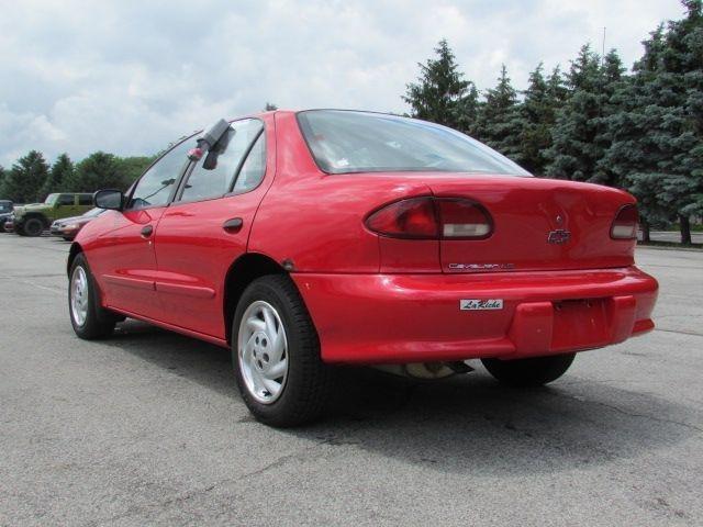 1999 Chevrolet Cavalier Blk Ext With Silver Trin
