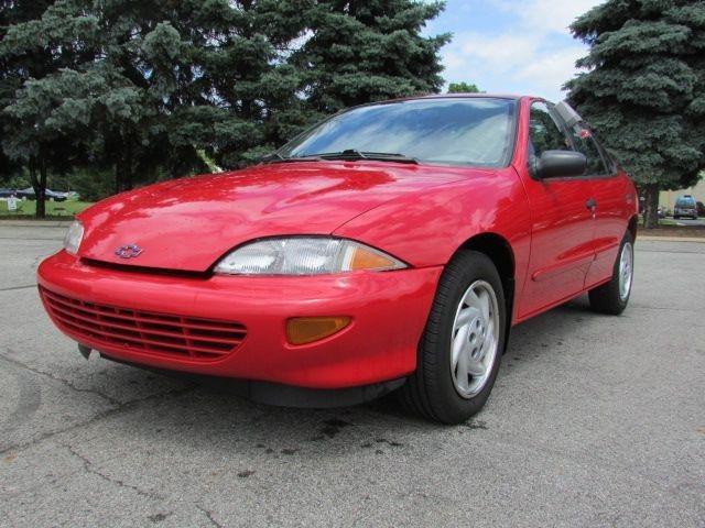 1999 Chevrolet Cavalier Blk Ext With Silver Trin