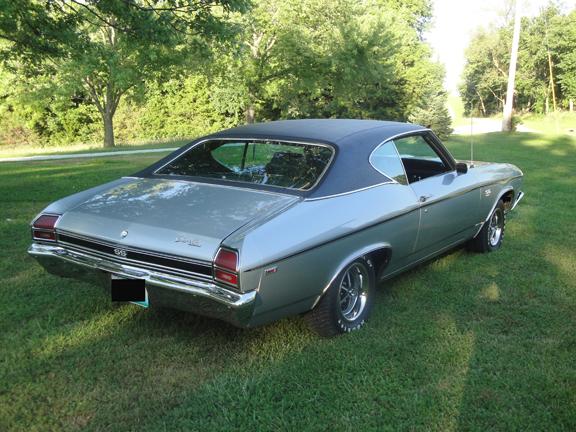 1969 Chevrolet Chevelle 4dr Sdn Auto (natl) Hatchback