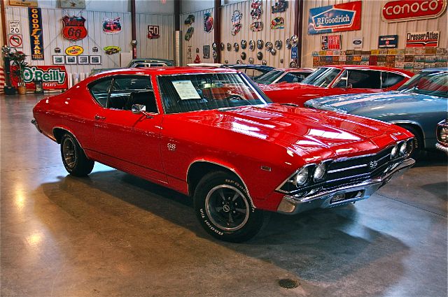 1969 Chevrolet Chevelle 4dr Sdn Auto (natl) Hatchback