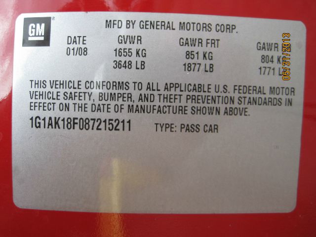 2008 Chevrolet Cobalt 2wdse