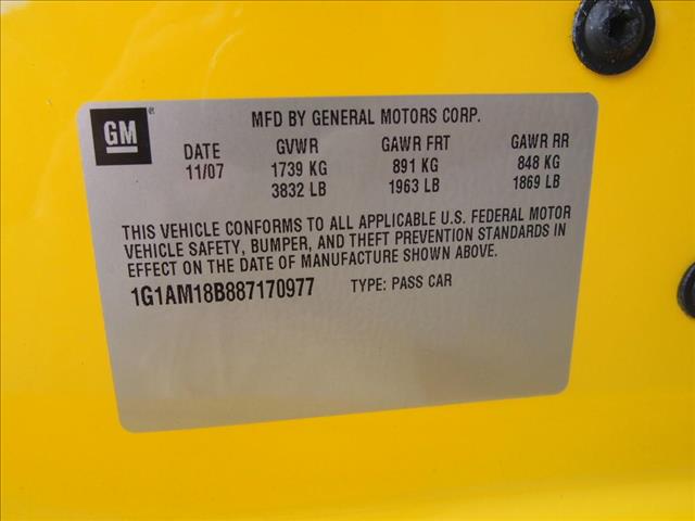 2008 Chevrolet Cobalt Unknown