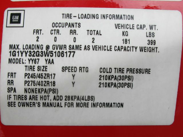 1998 Chevrolet Corvette 1.8T Quattro