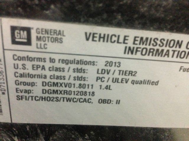 2013 Chevrolet Cruze FWD 4dr Limited