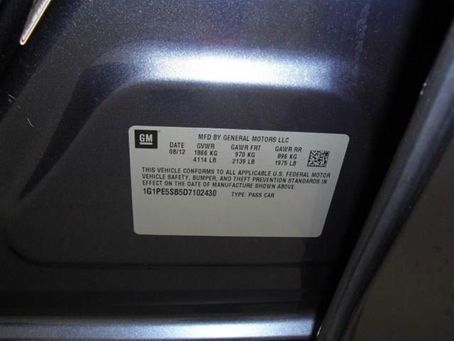 2013 Chevrolet Cruze FWD 4dr Limited