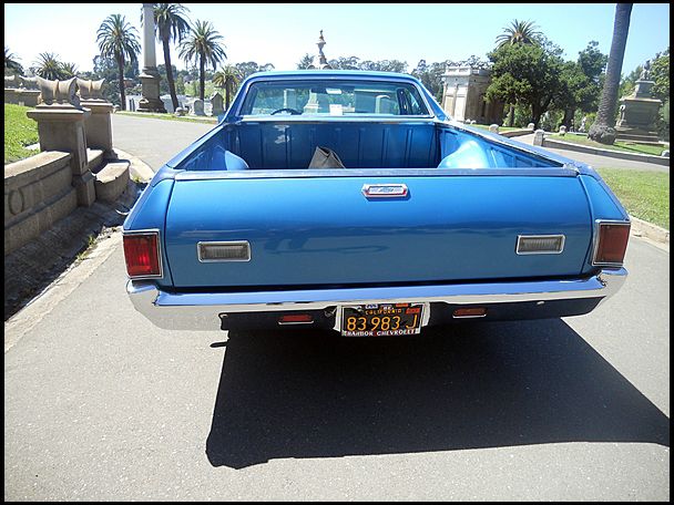 1970 Chevrolet EL CAMINO 3.0cl W/premium Pkg