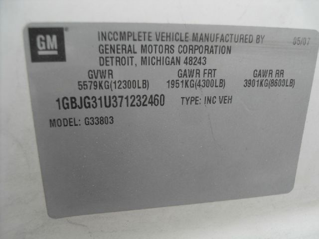 2007 Chevrolet G3500 Express Wheelchair Shuttle Bus 2LT V6 4DR